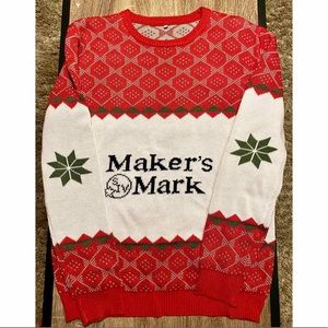 Makers Mark Christmas Sweater